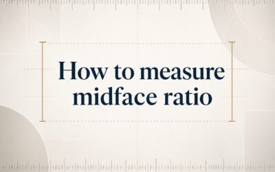 How to Measure Midface Ratio: Simple Step-by-Step Guide